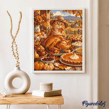 Load image into Gallery viewer, Thanksgiving Cat Feast