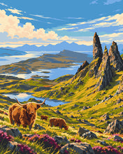 Load image into Gallery viewer, Paint by numbers kit Isle of Skye Figured'Art