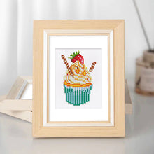 Load image into Gallery viewer, Mini Diamond Painting 3&quot;x5&quot; (12 pieces) - Sweet Treats and Pastries