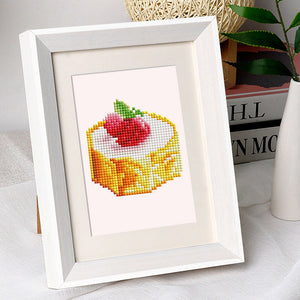 Mini Diamond Painting 3"x5" (12 pieces) - Sweet Treats and Pastries