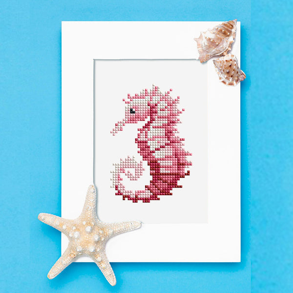Mini Diamond Painting 3"x5" (12 pieces) - Ocean Creatures Series