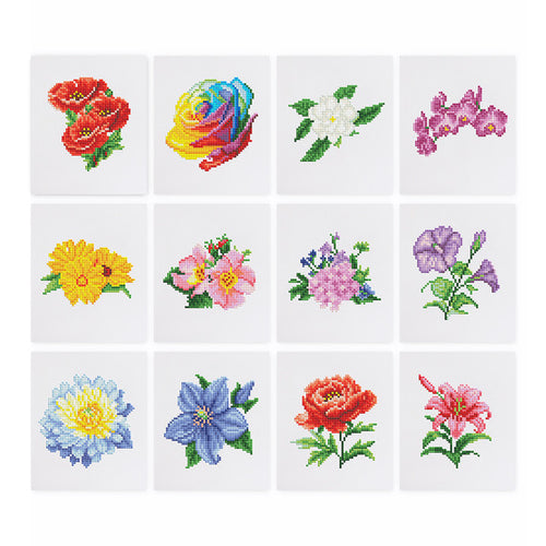 Gem Painting Art kit - Flowers 2 series