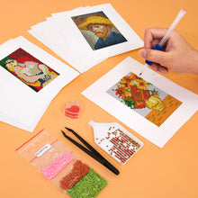 Load image into Gallery viewer, Mini Diamond Painting 3&quot;x5&quot; (12 pieces) - Famous Painting Series