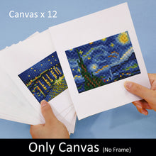 Load image into Gallery viewer, Mini Diamond Painting 3&quot;x5&quot; (12 pieces) - Famous Painting Series