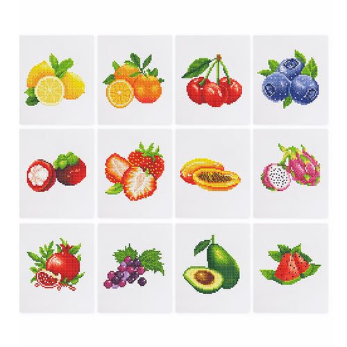 Gem Painting Art kit - Fruits series
