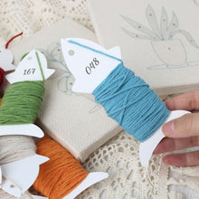 Load image into Gallery viewer, Punch Needle Kit with frame - Cute Cactus