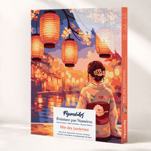 Load image into Gallery viewer, Paint by Numbers Gift Box - Lantern Festival Figured'Art