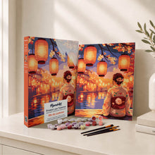 Load image into Gallery viewer, Paint by Numbers Gift Box - Lantern Festival