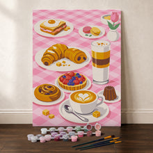 Load image into Gallery viewer, Paint by Numbers Gift Box - Sweet Breakfast