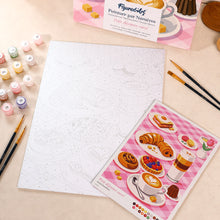 Load image into Gallery viewer, Paint by Numbers Gift Box - Sweet Breakfast