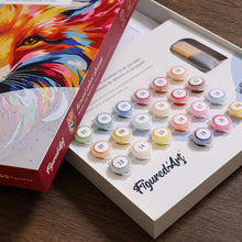 Load image into Gallery viewer, Paint by Numbers Gift Box - Colorful Abstract Fox