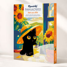 Load image into Gallery viewer, Paint by Numbers Gift Box - Summer Black Cat Figured'Art
