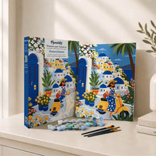 Load image into Gallery viewer, Paint by Numbers Gift Box - Santorini Escape