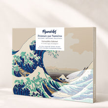 Load image into Gallery viewer, Paint by Numbers Gift Box - The Great Wave off Kanagawa
Katsushika Hokusai Figured'Art