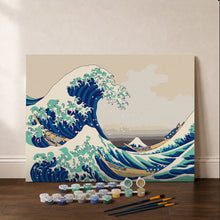Load image into Gallery viewer, Paint by Numbers Gift Box - The Great Wave off Kanagawa
Katsushika Hokusai