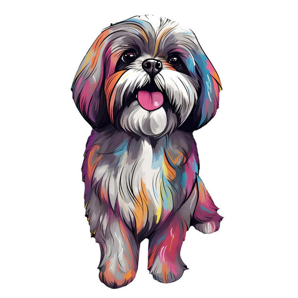 Wooden Puzzle - Shih Tzu