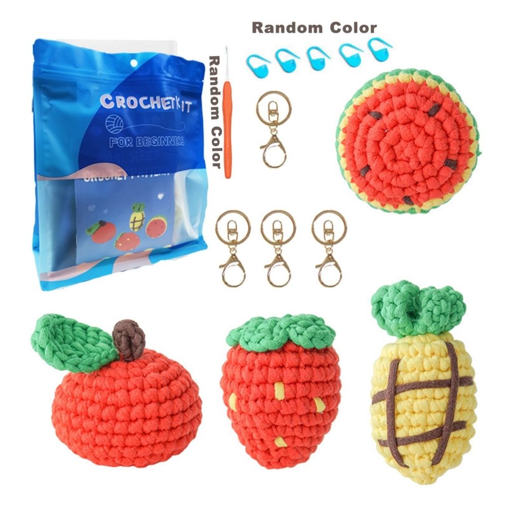 Amigurumi Crochet Kit - Fruitie Cuties