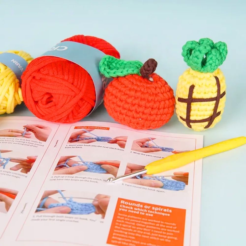 Amigurumi Crochet Kit - Fruitie Cuties