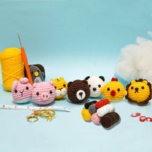 Load image into Gallery viewer, Amigurumi Crochet Kit - Animal Buddies Figured'Art