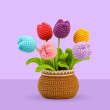 Load image into Gallery viewer, Amigurumi Crochet Kit - Tulip Flowers Figured'Art