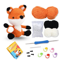 Load image into Gallery viewer, Amigurumi Crochet Kit - Fox