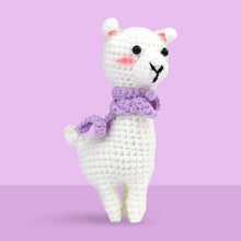 Load image into Gallery viewer, Amigurumi Crochet Kit - Llama with Scarf Figured'Art