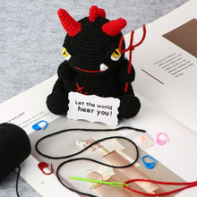 Load image into Gallery viewer, Amigurumi Crochet Kit - Little Devil