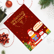 Load image into Gallery viewer, Paint by numbers 6 Pack DIY Christmas Cards - Series 1