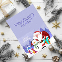 Load image into Gallery viewer, Paint by numbers 6 Pack DIY Christmas Cards - Series 1