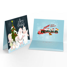 Load image into Gallery viewer, Paint by numbers 6 Pack DIY Christmas Cards - Series 1