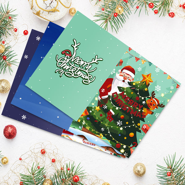 Paint by numbers 6 Pack DIY Christmas Cards - Series 2