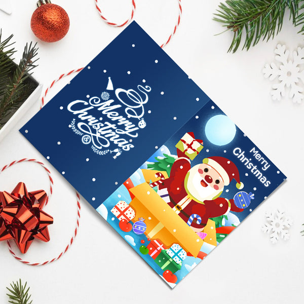 Paint by numbers 6 Pack DIY Christmas Cards - Series 2