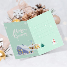 Load image into Gallery viewer, Paint by numbers 6 Pack DIY Christmas Cards - Series 2