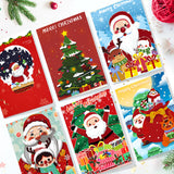 Paint by numbers 6 Pack DIY Christmas Cards - Series 3