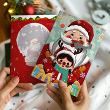 Load image into Gallery viewer, Paint by numbers 6 Pack DIY Christmas Cards - Series 3
