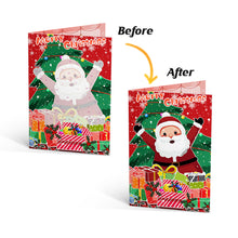 Load image into Gallery viewer, Paint by numbers 6 Pack DIY Christmas Cards - Series 3