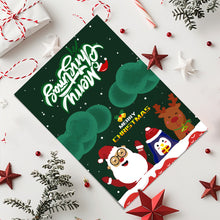 Load image into Gallery viewer, Paint by numbers 6 Pack DIY Christmas Cards - Series 4