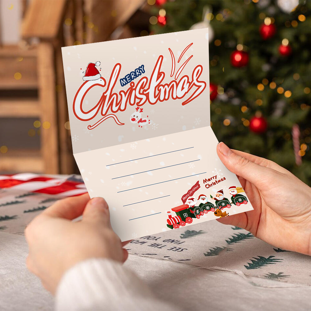 Paint by numbers 6 Pack DIY Christmas Cards - Series 4