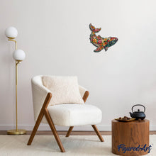 Load image into Gallery viewer, Wooden Puzzle - Floral Whale