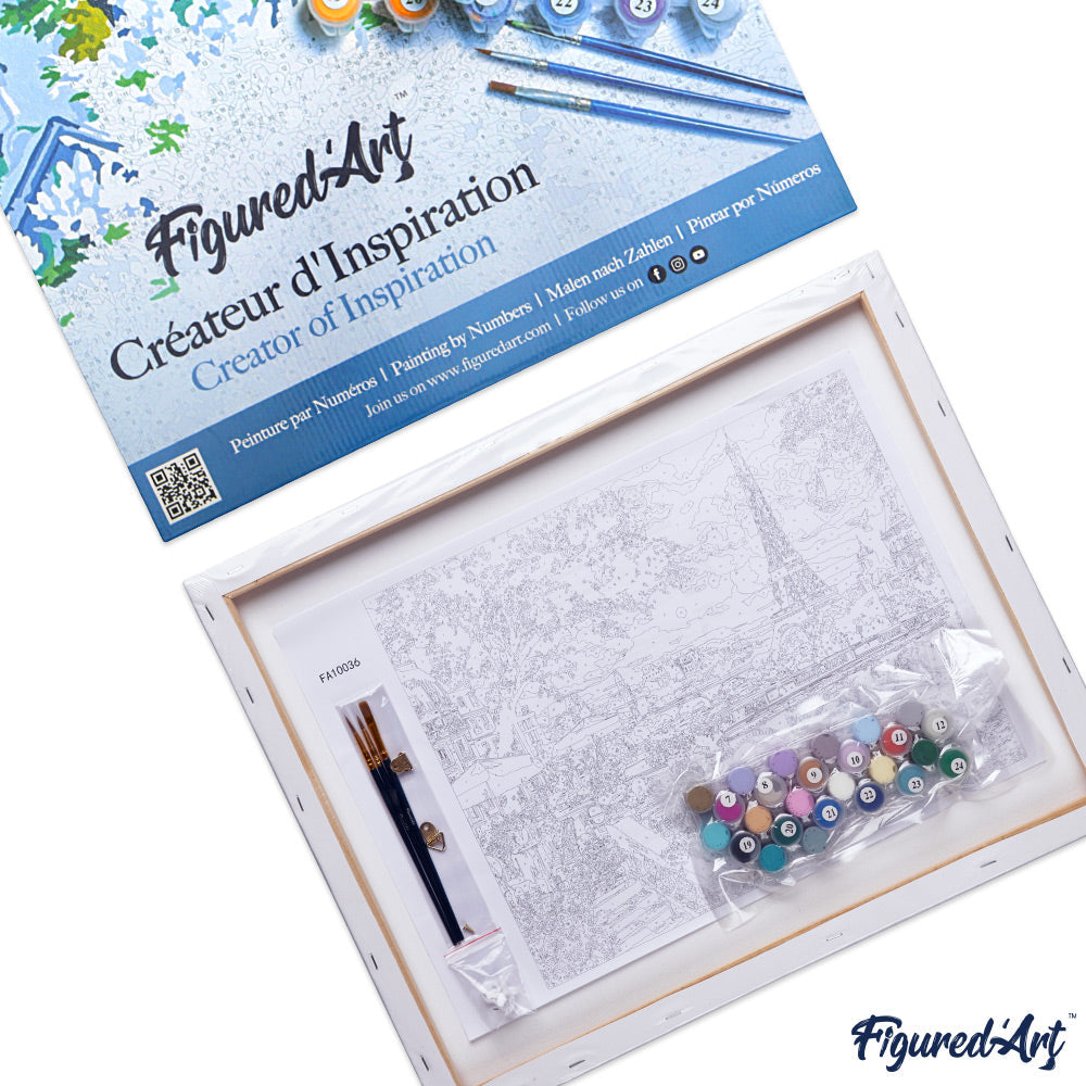 paint by numbers | Fresh Flowers | flowers intermediate | FiguredArt