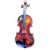Wooden Puzzle - Colorful Violin