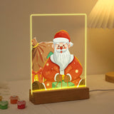 LED Light Display Base Wooden Paint by numbers 6