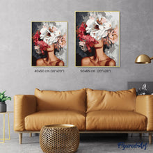 Load image into Gallery viewer, DIY Aluminum Frame - 40×50cm (16×20in) inner frame Black