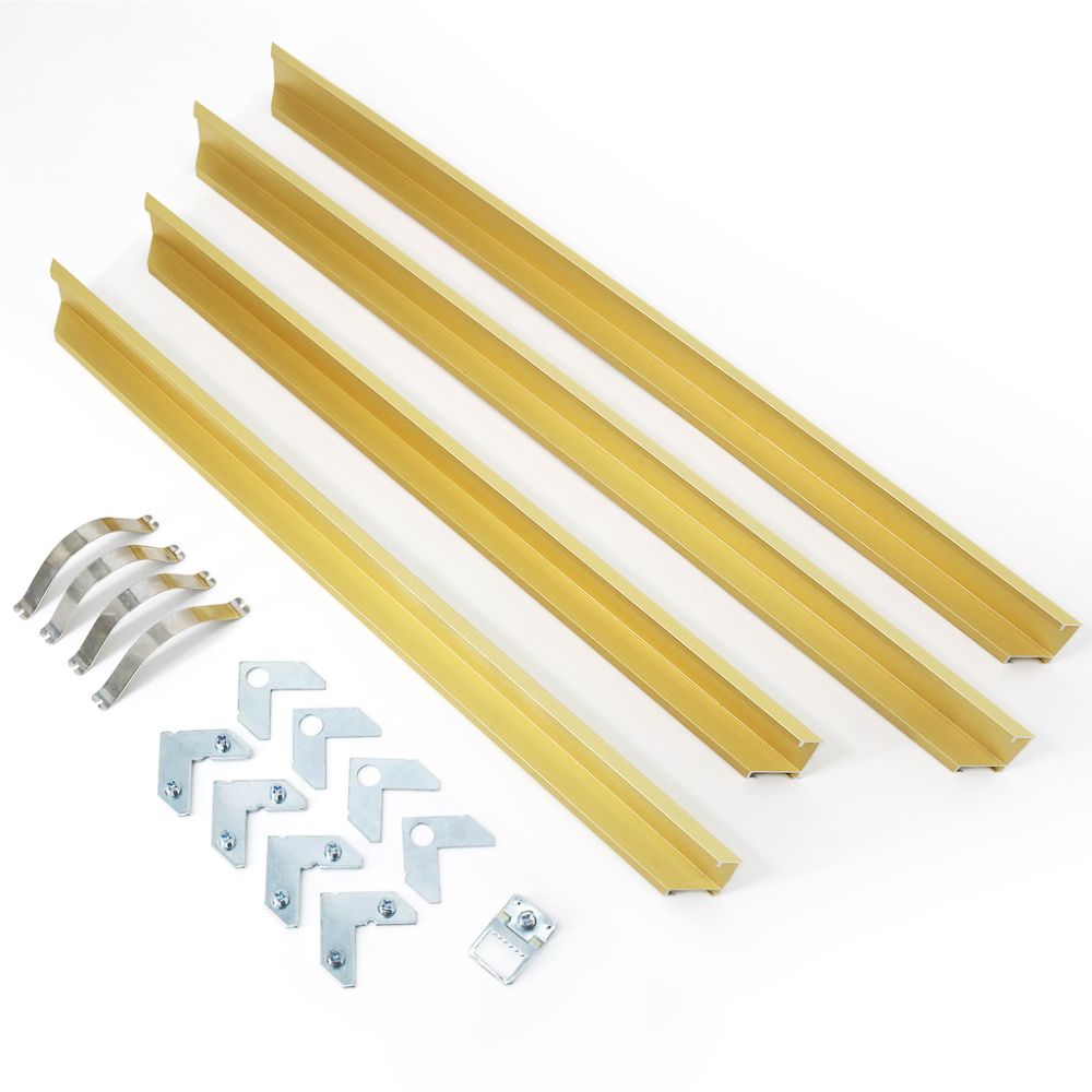 DIY Aluminum Frame - 16x20in inner frame Golden