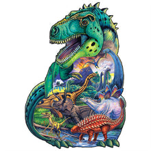 Load image into Gallery viewer, Wooden Puzzle - Jurassic World