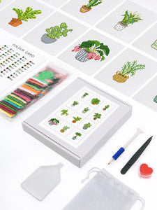 Gem Painting kit - Plants series