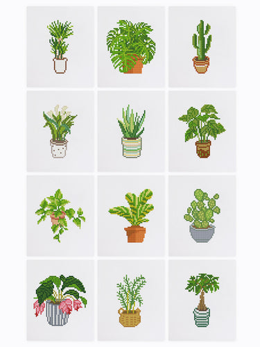 Gem Painting Art kit - Plants series