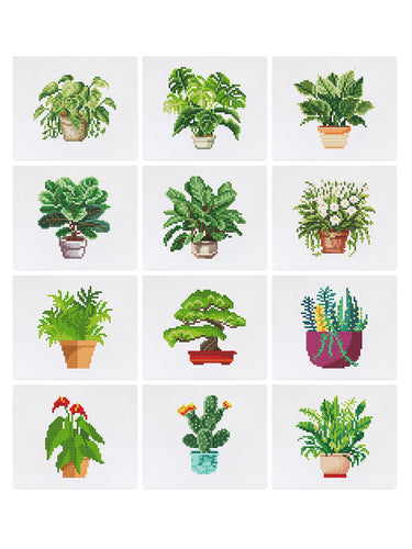 Gem Painting Art kit - Plants 2 series