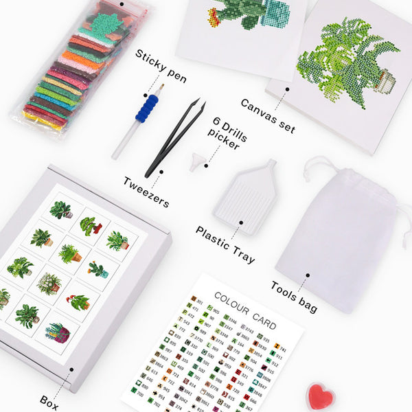 Gem Painting kit - Plants 2 series