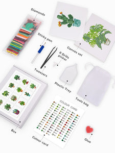 Gem Painting kit - Plants 2 series